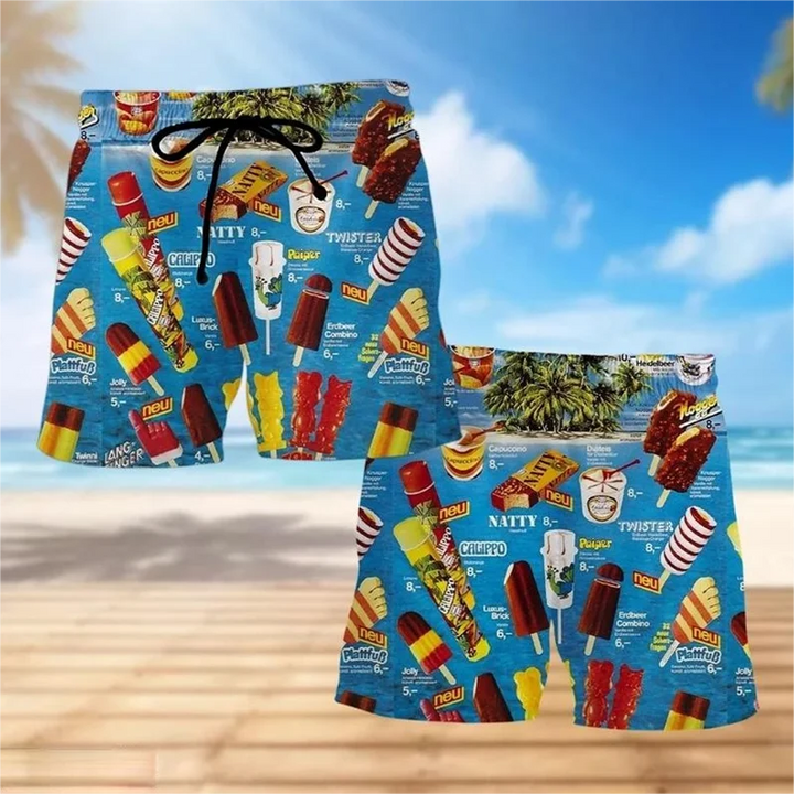 MOOSMIL™ | Retro IJsjes strandbroek